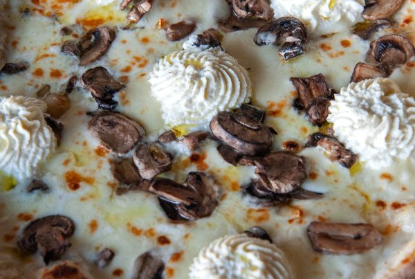 Truffle Ricotta Mushroom Pizza