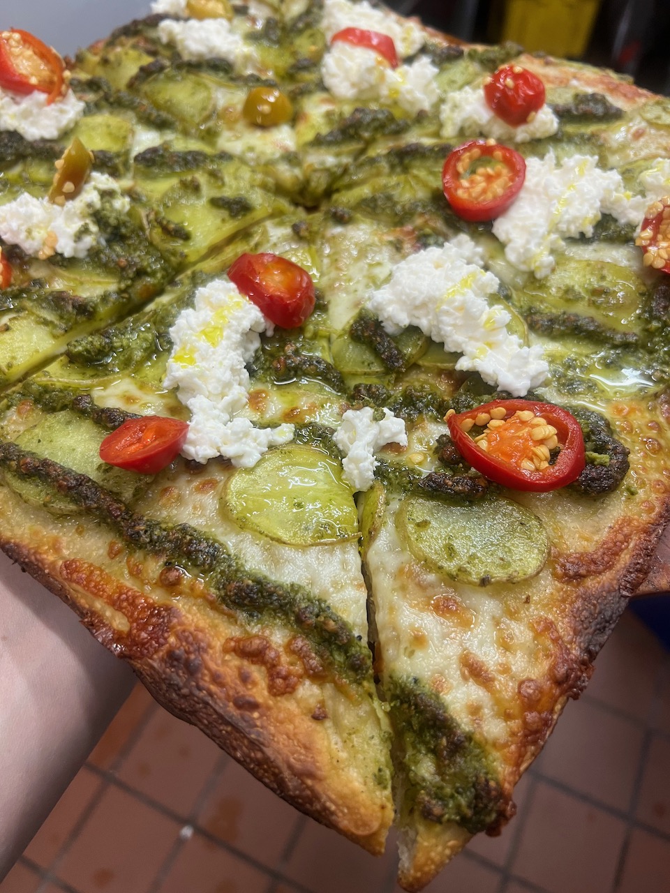 Sourdough Hot Potato Pizza